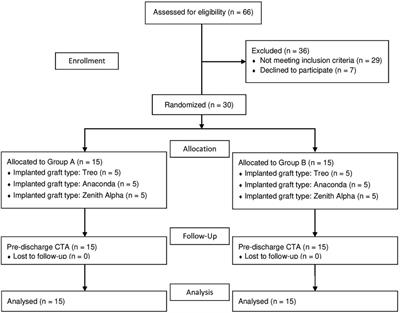 The impact of increasing saline flush volume to reduce the amount of residual air in the delivery system of aortic prostheses—a randomized controlled trial